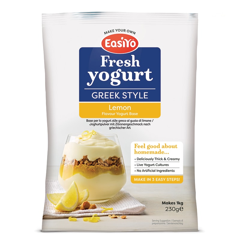 EasiYo Yogurt Stile Greco al Gusto di Limone (1x) 
