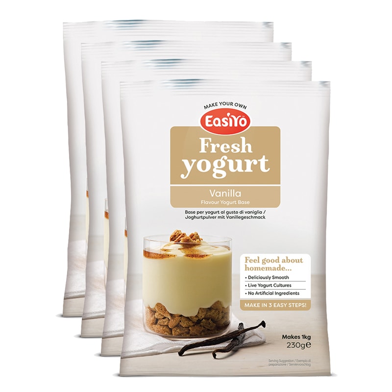 EasiYo Yogurt al Gusto di Vaniglia (4x) 