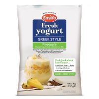 EasiYo Yogurt Stile Greco al Gusto di Ananas con Pezzi di Cocco (1x)