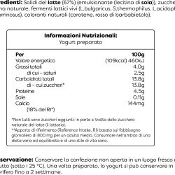 EasiYo Yogurt Stile Greco al Gusto di Albicocca (8x)