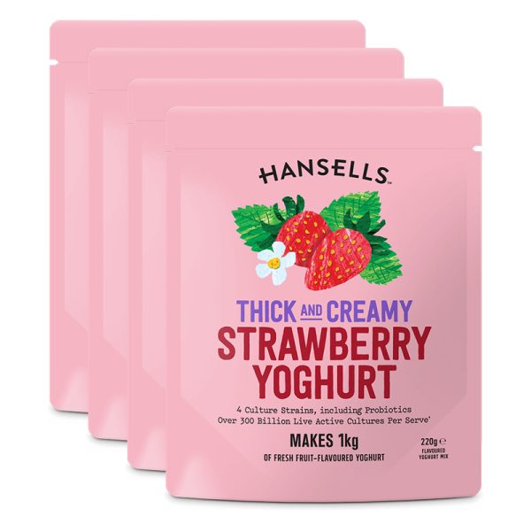 Hansells Yogurt alla Fragola (4x)