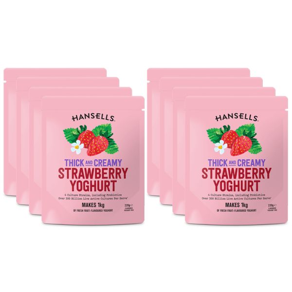 Hansells Yogurt alla Fragola (8x)