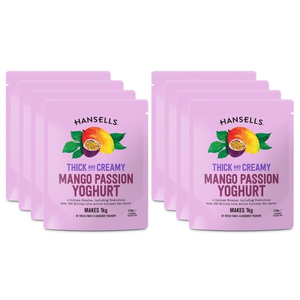 Hansells Yogurt alla Mango e Frutto della Passione (8x)