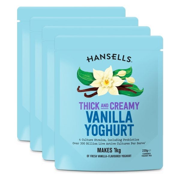 Hansells Yogurt alla Vaniglia (4x)