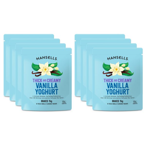 Hansells Yogurt alla Vaniglia (8x)