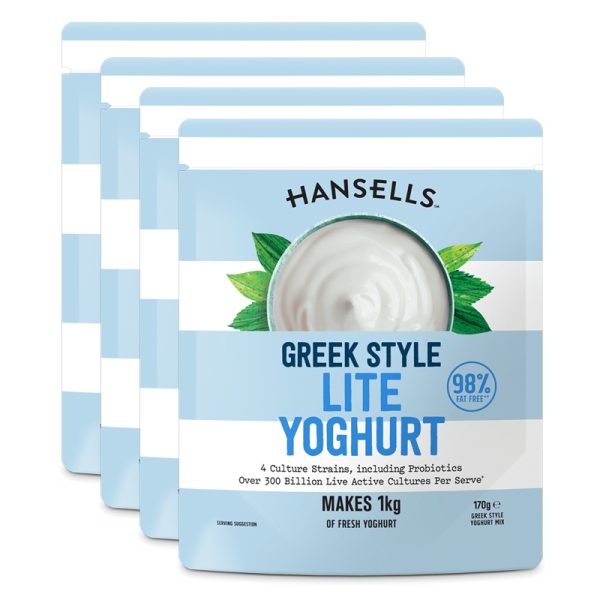 Hansells Yogurt Stile Greco Light (4x)