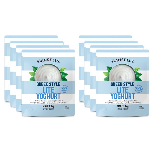 Hansells Yogurt Stile Greco Light (8x)