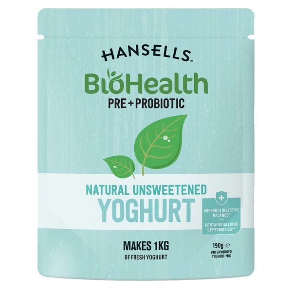 Hansells BioHealth Yogurt Naturale Non Zuccherato (1x)