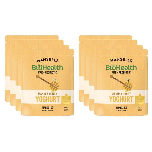 Hansells BioHealth Yogurt al Miele di Manuka (8x)