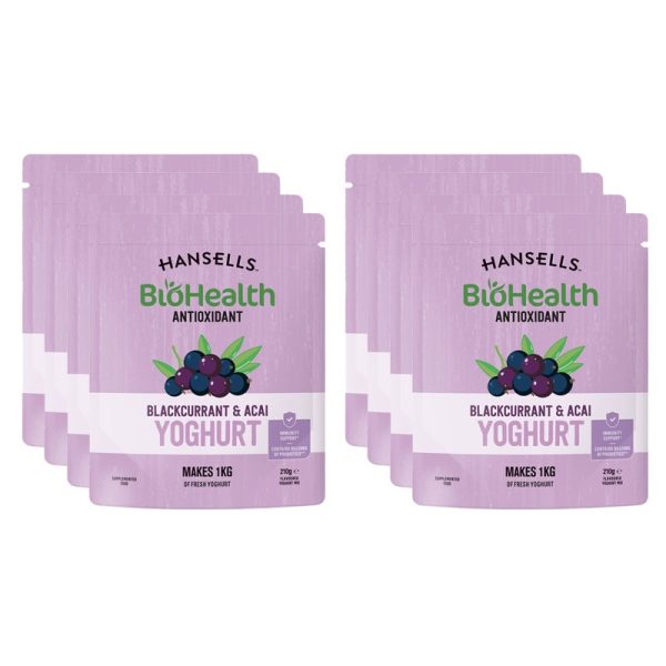 Hansells BioHealth Yogurt Ribes Nero & Açaí (8x)