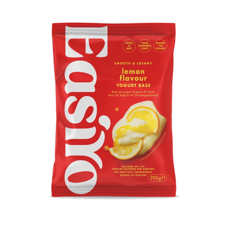 1038 EasiYo Yogurt al gusto di limone - bustina singola per yogurt fatto in casa