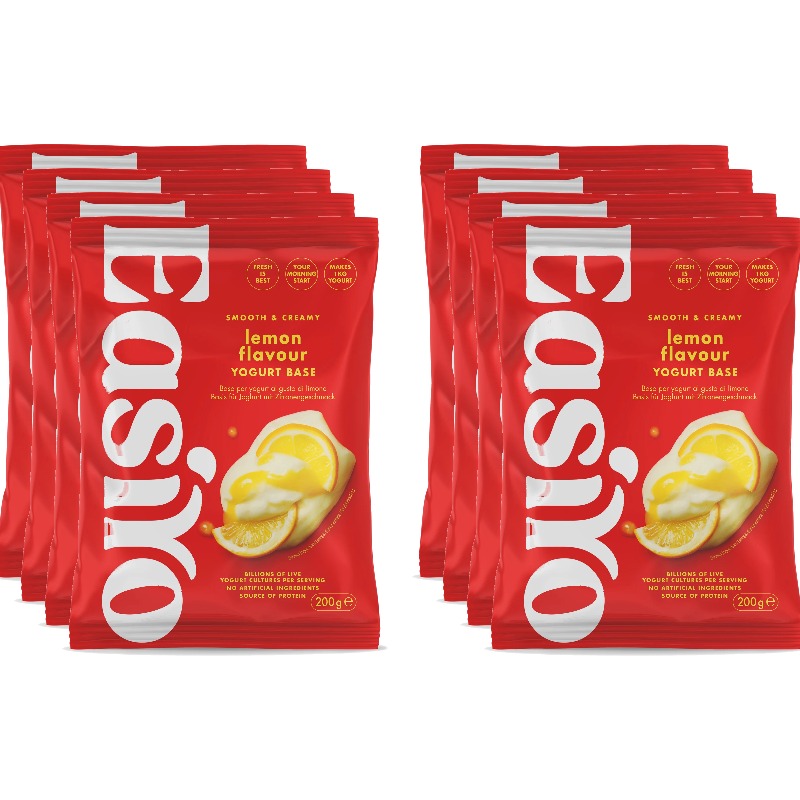 1040 EasiYo Yogurt al gusto di limone - confezione vantaggiosa 8 bustine