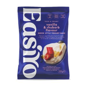 EasiYo Yogurt Stile Greco vaniglia e rabarbaro - bustina singola