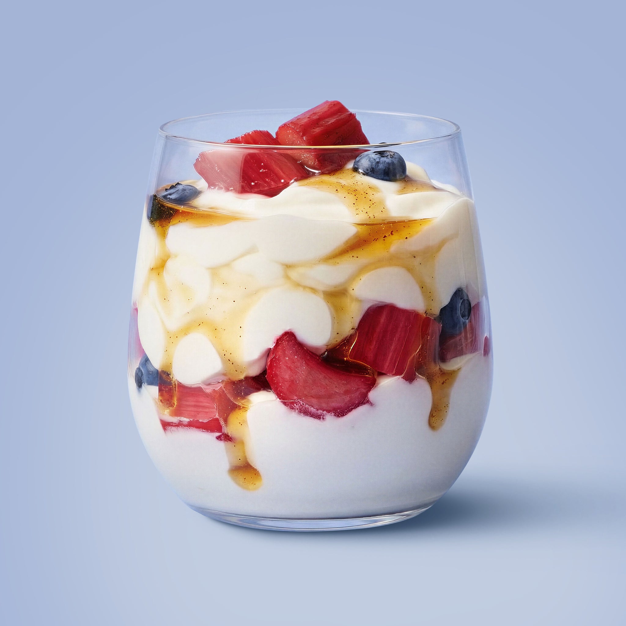 EasiYo Yogurt Stile Greco al Gusto di Vaniglia e Rabarbaro (1x)